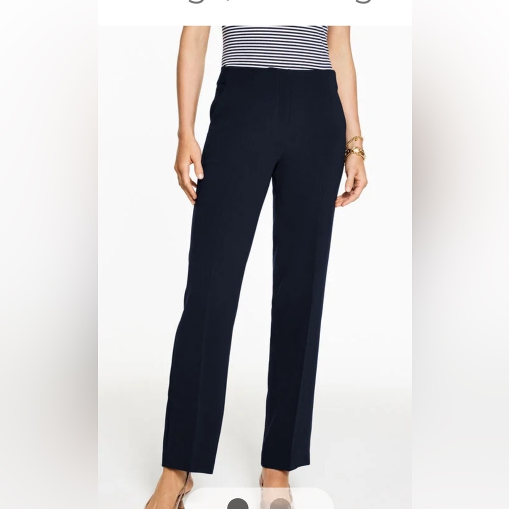 Navy Talbots trousers. Size 4 petite